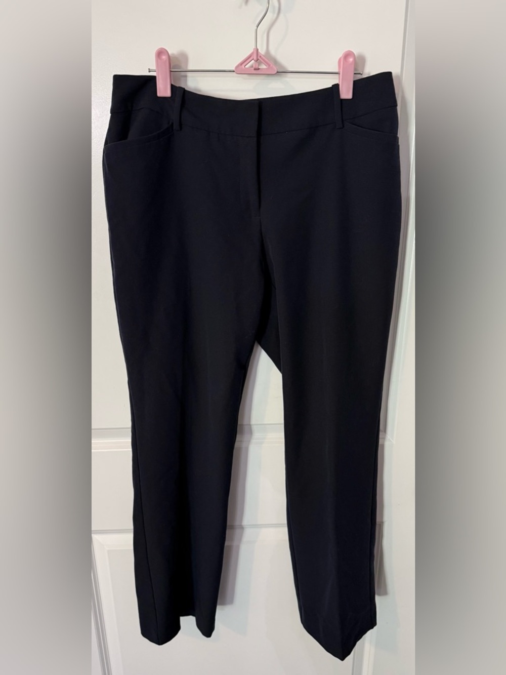 Worthington Navy Curvy Fit Trousers